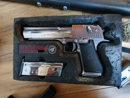 Pistolet Desert Eagle .50AE GBB Bi-Ton