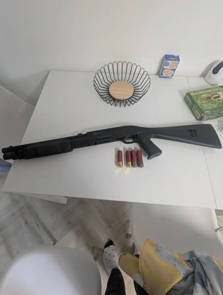 Réplique Airsoft Fusil Pompe M3 Long (Cyma)