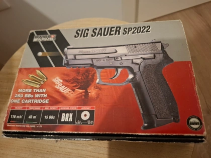 SIG SAUER SP2022 CO2, 1 JOULE