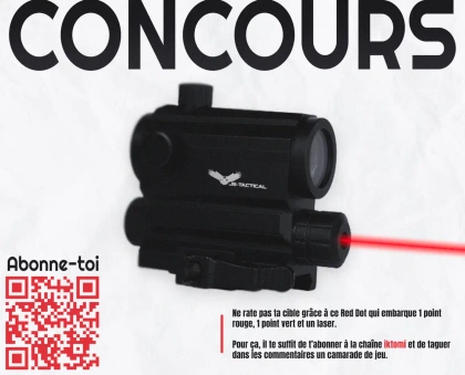 Participez à un concours pour tenter de remporter un Red Dot JS-Tactical