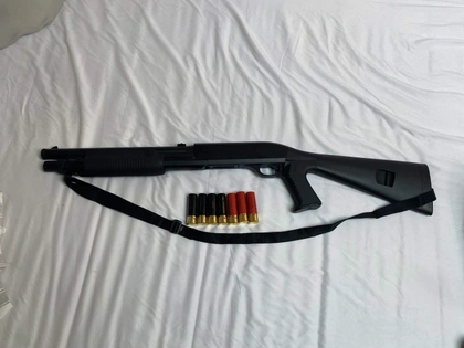 fusil a pompe airsoft à ressort M56A et balles