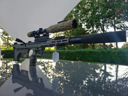 SRS A2/M2 HPA + Ghillie complete + accessoires etc