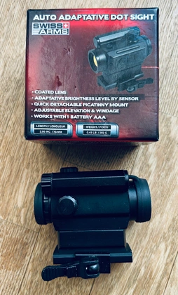 Red dot Swiss arms adaptatif