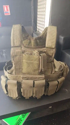 Gilet tactique Molle Olive