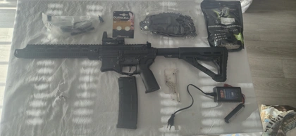 M4 AEG ZION ARMS R15 mod1avec mosfet NEBULA lk9128