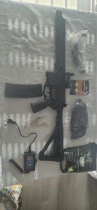 M4 AEG ZION ARMS R15 mod1avec mosfet NEBULA lk9128