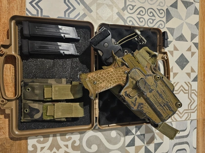 Hi Capa VENGEANCE Vorsk Custom Compact + 3 CHARGEURS + MALETTES + HOLSTER RIGIDE